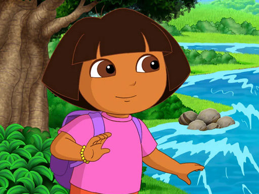 Play Dora the Explorer Slide free online game at H5games.online