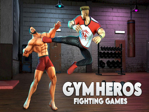 Fitheing Game Play Gym Heros Fighting Game free online game at H5games.online