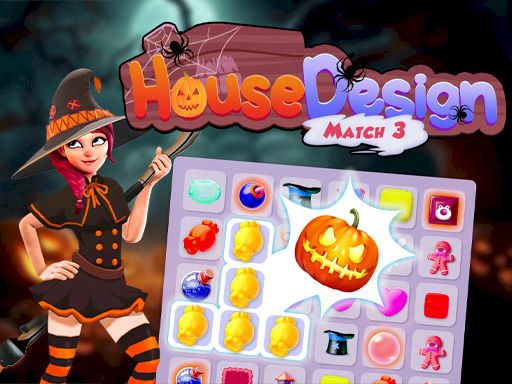 Play House Design Match 3 free online game at H5games.online