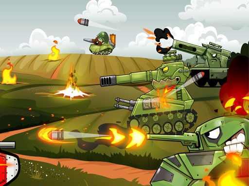 Play Merge Tanks: Idle Tank Merger free online game at H5games.online