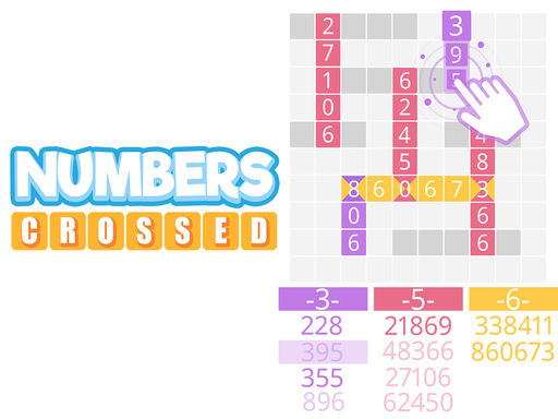 Play Numbers crossed free online game at H5games.online