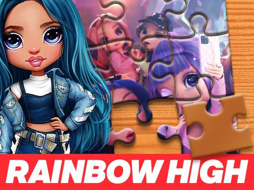 Play Rainbow High Jigsaw Puzzle free online game at H5games.online