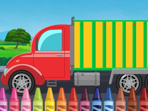 Play Truck Coloring free online game at H5games.online