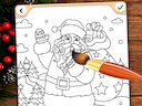 Christmas Coloring Game