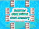 Summer Cold Drinks Card Memory