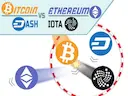 BITCOIN vs ETHEREUM DASH IOTA