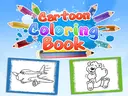 Cartoon Coloring Book Game