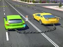 Chained Cars against Ramp hulk game
