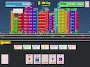 Colorful City of Cards