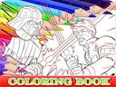 Coloring Book for Darth Vader