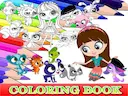 Coloring Book for Littlest Pet Shop