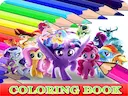 Coloring Book for My Little Pony