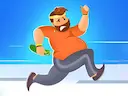 Fat man parkour