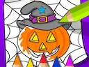 Halloween Coloring Book Game