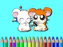 Hamster Coloring Book