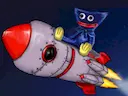 Huggy Wuggy in space