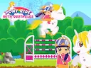 Pony Ride With Obstacles