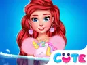 Princess Turned Into Mermaid