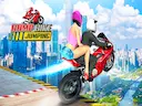 Ramp Bike Jumping