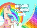 Unicorn Dress Up Coloring Book