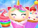 Unicorn Mermaid Cupcake Cooking Design - Creative